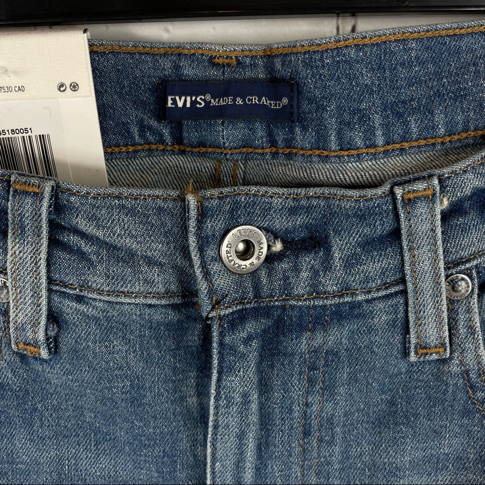 LEVI'S Made & Crafted 502 Selvedge Denim Taper Jeans -Tencel X Refibra- - Picture 4 of 16